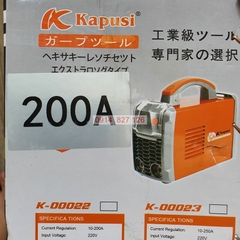 Máy hàn điện tử 200A KAPUSI K-00022