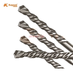 Mũi khoan bê tông 4 cạnh KAPUSI Nhật Bản chiều dài 110mm-160mm, phi từ 6-16mm
