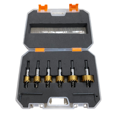 Bộ mũi khoét sắt inox KAPUSI 6 chi tiết K-3694