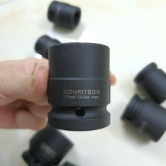 Khẩu vặn ốc 3/4  inch đen ngắn Kouritsu thép CR-Mo (Tuýp 3/4)