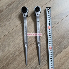 Cờ lê đuôi chuột hãng KAPUSI đủ 5 cỡ, thép hợp kim Cr-v cao cấp, độ cứng cao