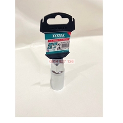 Đầu tuýp lục giác mở bugi xe máy 16mm và 21mm TOTAL THSPS12166 THSPS12216 chất liệu thép CR-V