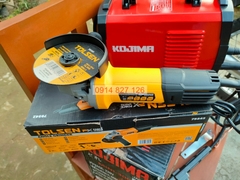 Máy cắt mài góc 760W TOLSEN 79542, đường kính đã 100mm, trục M10, tốc độ 11000v/p