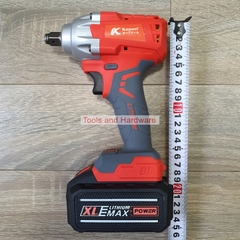 Máy bắn bulong dùng pin hãng Kapusi Japan cao cấp không chổi than, Mô tơ lõi đồng, Bảo hành 12 tháng, máy khoan pin, máy bắt vít