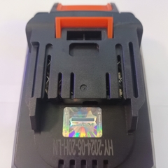 Pin Máy Tháo Ốc 21V 4.0Ah Kapusi K-00004 loại pin Litium Ion, có lỗ sạc DC và đèn báo dung lượng BH 12T
