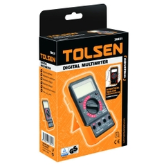 Đồng hồ đo điện vạn năng TOLSEN 38031, nguồn điện: 1,5V; 9V; IEC-61010