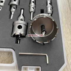Bộ 10 mũi khoét đa năng KAPUSI Japan K-3696, cỡ từ 16-53mm thép hợp kim cao cấp