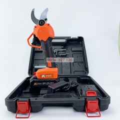 Máy cắt tỉa cành cây cán đen cao cấp Kapusi Japan, pin 21V công suất 600W thép HSS, BH 12 tháng Kouritsu Official Store