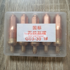 Hộp Béc cắt gió đá oxy gas hãng Kapusi đủ số 1, 2, 3 cắt độ dày lên đến 30mm (K-2058, K-2059, K-2060)