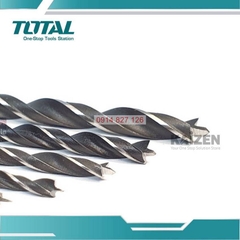 Combo 5 mũi khoan gỗ TOTAL TACSD7055, được làm bằng chất liệu thép cao cấp