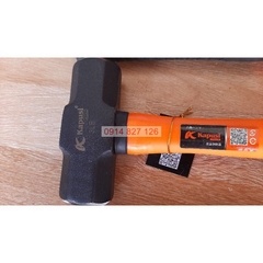 Búa tạ lục giác 2 đầu KAPUSI Nhật Bản cỡ 0.9-1.4-1.8kg, thép cao cấp, tay cao su, Bh 12 tháng diy-vietnam