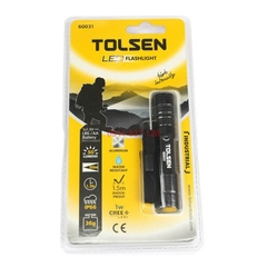 Đèn pin cán nhôm ( công nghiệp ) 1W Tolsen 60031