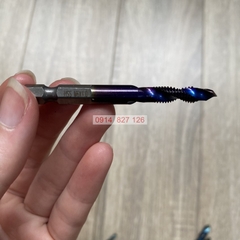 Bộ 6 mũi khoan Taro ren KAPUSI Japan, cỡ từ M3-M10 thép cao cấp HSS