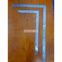Thước ke góc 90 độ KAPUSI Nhật Bản 150x300mm, 250x500mm, nhôm cao cấp