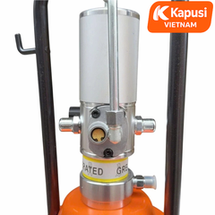 Máy Bơm Mỡ Khí Nén 12L Kapusi K-9090 - Thùng Bơm Mỡ Bằng Hơi Công Nghiệp Tỷ Lệ 50:1 Chính Hãng Tiêu Chuẩn ISO 9001,BH12T