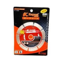 Đá cắt gạch 1 tấc K-8861, K-8860 KAPUSI, Lưỡi răng thưa và răng liền siêu sắc thép không gỉ