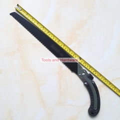 Cưa gỗ cầm tay 350mm Barker lưỡi đen và trắng có thể mua kèm lưỡi thay thế, Cưa gỗ tiêu chuẩn Nhật Bản có bao đựng