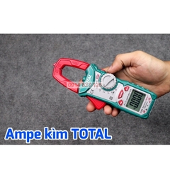 Kềm đo AC kỹ thuật số TOTAL TMT46003 ứng dụng cao Thiết bị điện vạn năng 6000 số đếm