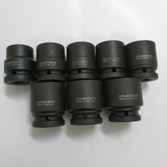 Bộ Khẩu đen 3/4 inch Kouritsu thép CR-Mo (Bộ tuýp 3/4)