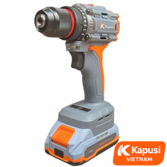Máy Khoan Pin Kapusi K6878 21V Động Cơ Không Chổi Than Brushless - Lực Siết 85N.m Đầu Kẹp Kim Loại 10mm Khóa Trục, BH12T