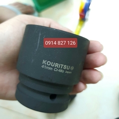 Tuýp 1 inch đen ngắn Kouritsu thép Cr-Mo - Khẩu đen ngắn đầu 1 inch