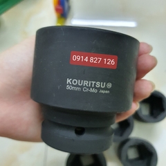 Tuýp 1 inch đen ngắn Kouritsu thép Cr-Mo - Khẩu đen ngắn đầu 1 inch