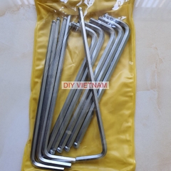 Lục giác lẻ đủ số - Chìa lục giác bi lẻ