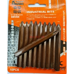 Bộ mũi vít đóng hãng KAPUSI K-7165 bake Ph2 đầu tù K-7165