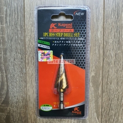 Mũi khoan tháp xoắn chân lục giác KAPUSI cỡ 4-12mm 4-22mm 4-32mm, thép HSS4241 titanium, Bh 12 tháng diy-vietnam