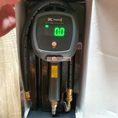 Máy Bơm lốp vỏ xe Ô tô, Xe máy Khí Nén hãng KAPUSI K-1094 có đồng hồ điện tử đo áp suất