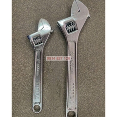 Mỏ lết TOTAL THT101063 đủ size Cờ lê thép Cr-V siêu cứng chống rỉ