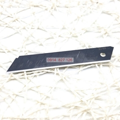 Hộp 100 lưỡi dao rọc giấy đen thay thế hãng KAPUSI Nhật Bản  K-8770