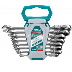Bộ cờ lê vòng miệng tự động 8 chi tiết TOTAL THT102RK586 size 8-19mm