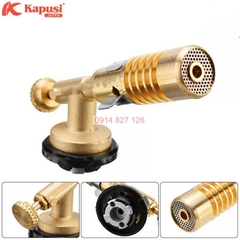 Đèn khò gas hợp kim đồng KAPUSI Nhật bản K-8010 115mm lên tới 1500 độ C, hàn ống đồng