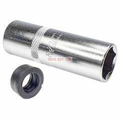 Đầu tuýp lục giác mở bugi xe máy 16mm và 21mm TOTAL THSPS12166 THSPS12216 chất liệu thép CR-V
