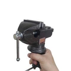 Ê Tô Kapusi Kẹp Bàn Xoay 360°, Thép Nguyên Khối, Chịu Lực Cao, Nhiều Kích Cỡ (50mm K-0072 và 60mm K-0073)