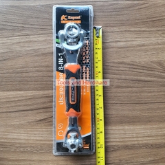 Cờ lê đa năng 8 đầu xoay hãng Kapusi K-9800, 48 chức năng, thép hợp kim siêu cứng, bảo hành 6 tháng - cờ lê mỏ lết 48 in 1, cờ lê 48 trong 1, ca le da nang, cờ lê đa năng 48 trong 1, mỏ lết nhật