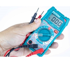 Đồng hồ đo điện vạn năng TOTAL TMT460012 màn hình LCD 2000 số đếm