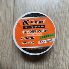 Cuộn thiếc hàn K-9038 KAPUSI, 1mm 100g thiếc hỗn hợp nhựa thông