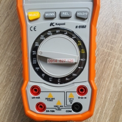 Đồng hồ điện tử vạn năng cao cấp K-9182 KAPUSI , màn LED đo điện AC, DC, NCV test