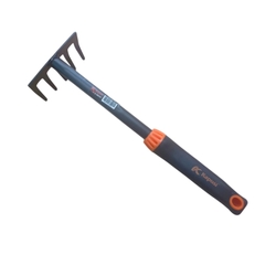 Cuốc Cào Đất Mini Kapusi K-8633 (Cuốc + Cào 3 Răng), K-8634 (Cào 5 Răng), Thép Cao Cấp, Gọn Nhẹ, Bh 12 tháng