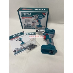 Máy siết mở vít dùng pin TOTAL TIRLI20030 điện thế 20V đầu lục giác 1/4 mô men quay tối đa 170NM, Bh 6 tháng diy-vietnam