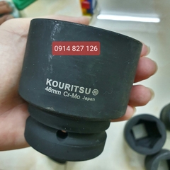 Tuýp 1 inch đen ngắn Kouritsu thép Cr-Mo - Khẩu đen ngắn đầu 1 inch