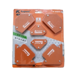 Bộ 6 ke góc nam châm KAPUSI K-2014, nam châm vĩnh cửu