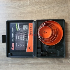 Bộ mũi khoan khoét lỗ thạch cao, lỗ gỗ hãng Kapusi 8chi tiết (K-3681) và 16chi tiết (K-3683)