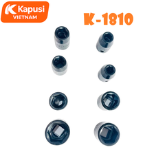 Bộ Súng Mở Bu Lông 12 Chi Tiết 1/2 Inch Kapusi K-1810 - Bộ Tuýp Cần Xiết Súng Mở Tuýp, Súng Bắn Ốc Ô Tô Xe Máy Cao Cấp