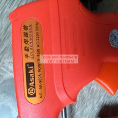 Mỏ hàn điện tử tự động đẩy thiếc Asaki AK-9095 công suất 60W