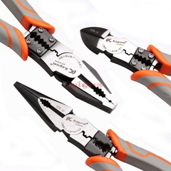 Kìm điện, Kìm cắt, kìm nhọn hãng Kapusi Japan loại 1 cỡ từ 7,5-8-8,5 inch,thép CR-V
