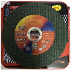 Hộp 50 viên đá cắt sắt phi 107mm KAPUSI Nhật Bản cao cấp, dày 1.2mm, Bh 12 tháng diy-vietnam