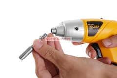 Máy khoan vặn vít pin đa năng TOLSEN 79010, dùng pin Lithium 3.6V nhỏ gọn